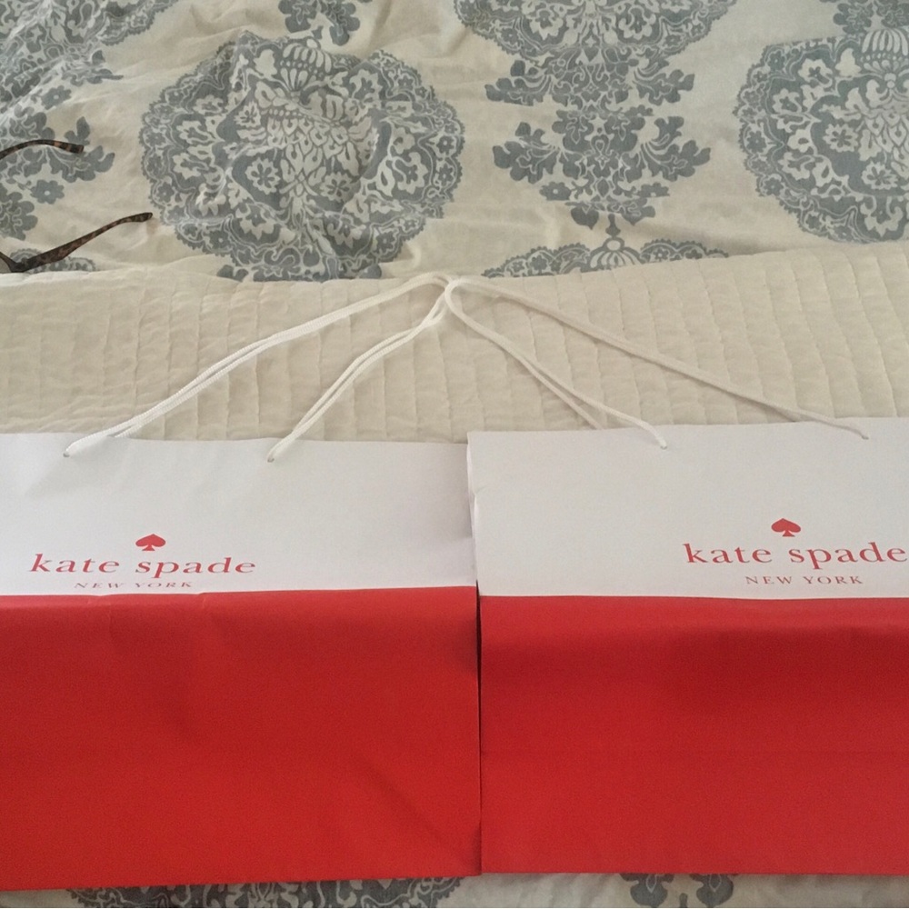 Shopping bags from Kate Spade